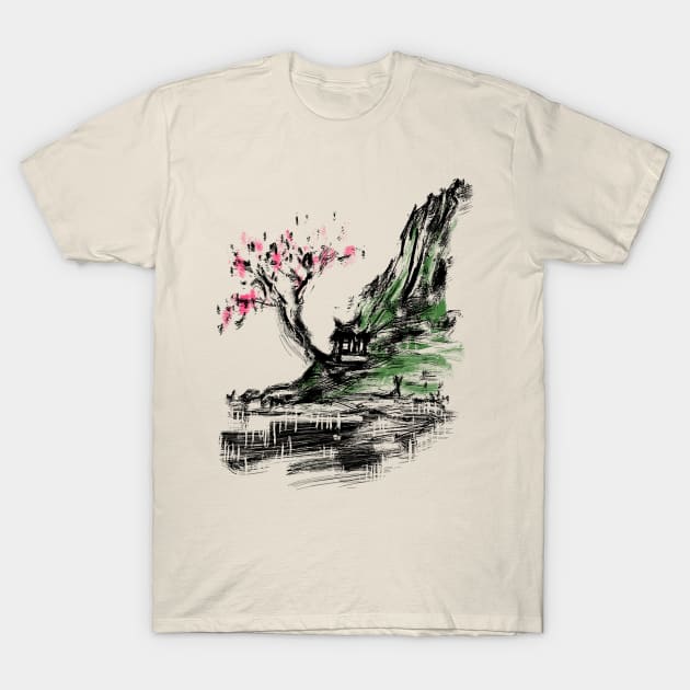 scenery T-Shirt by barmalisiRTB